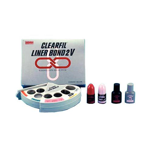 Kuraray America 1921KA Clearfil Liner Bond 2V Dual Cure Bonding Agent Dental Kit Kuraray America 1921KA Clearfil Liner Bond 2V Dual Cure Bonding Agent Dental Kit